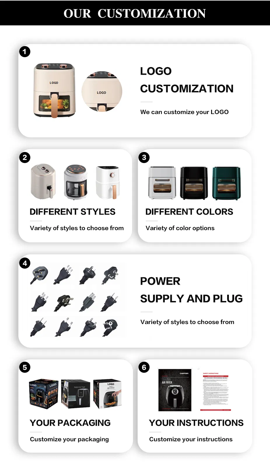 Air Fryer Oven Advantages Product Presentation 1
