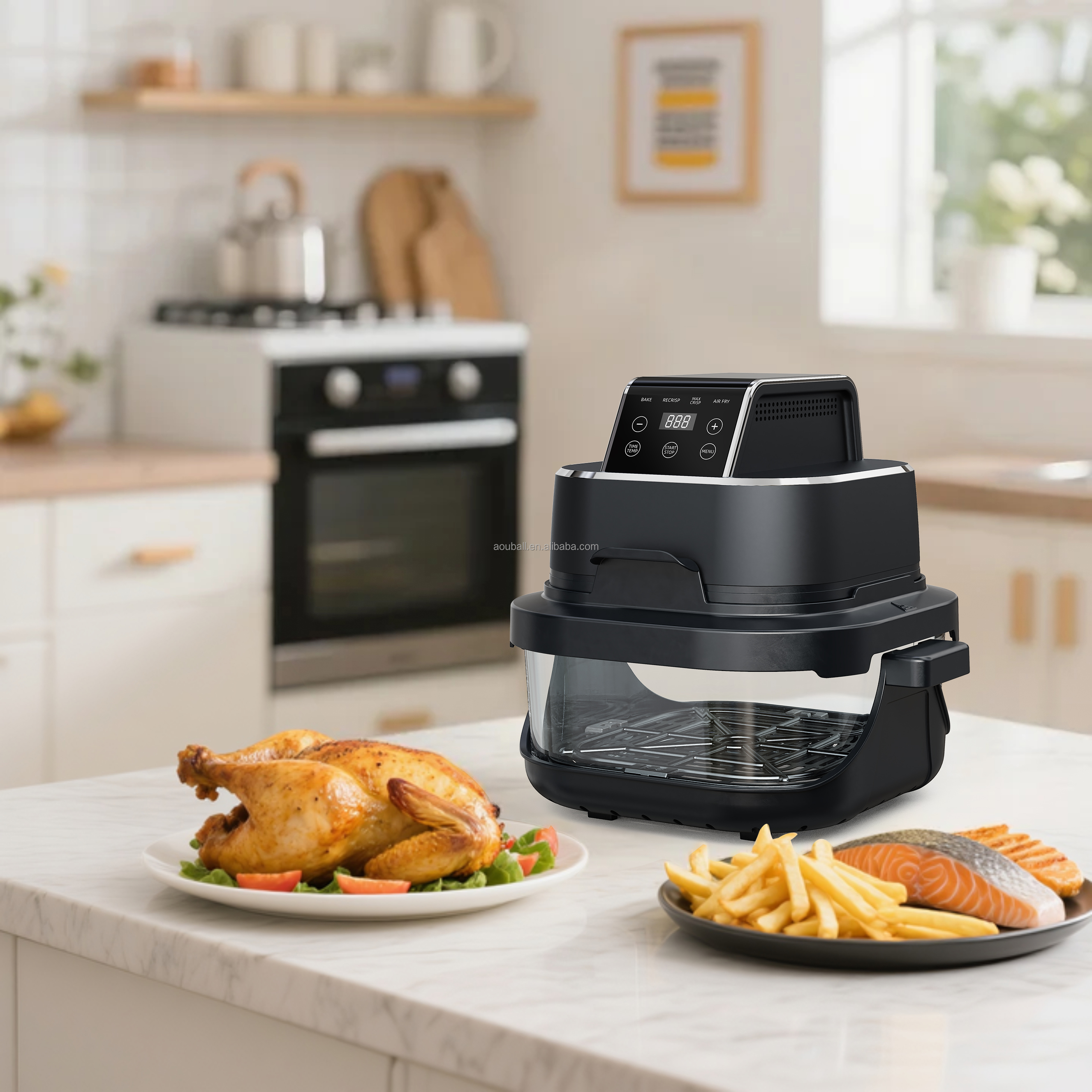 ODM Custom Digital Air Fryer Oven Wholesale Hot New Non-Stick Multipurpose Air Fryer