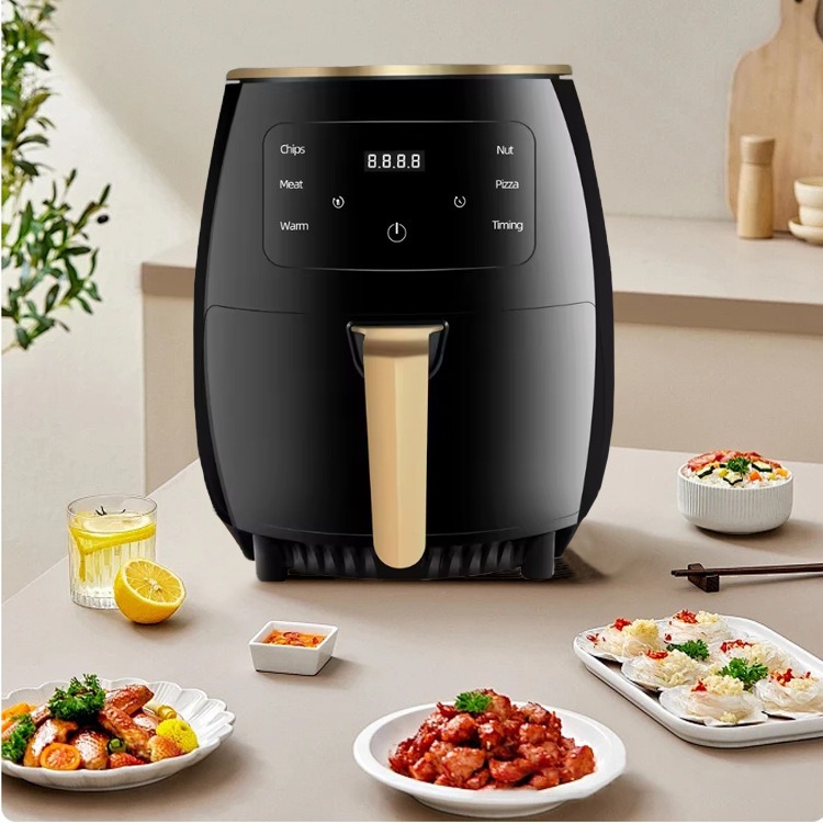 6l 8l Electric Digital Air Fryer Oven With Cooking Dehydrator Oil Less Cooker Multi-function Air Fryer Toaster