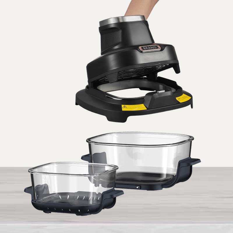 Double Glass Container Option