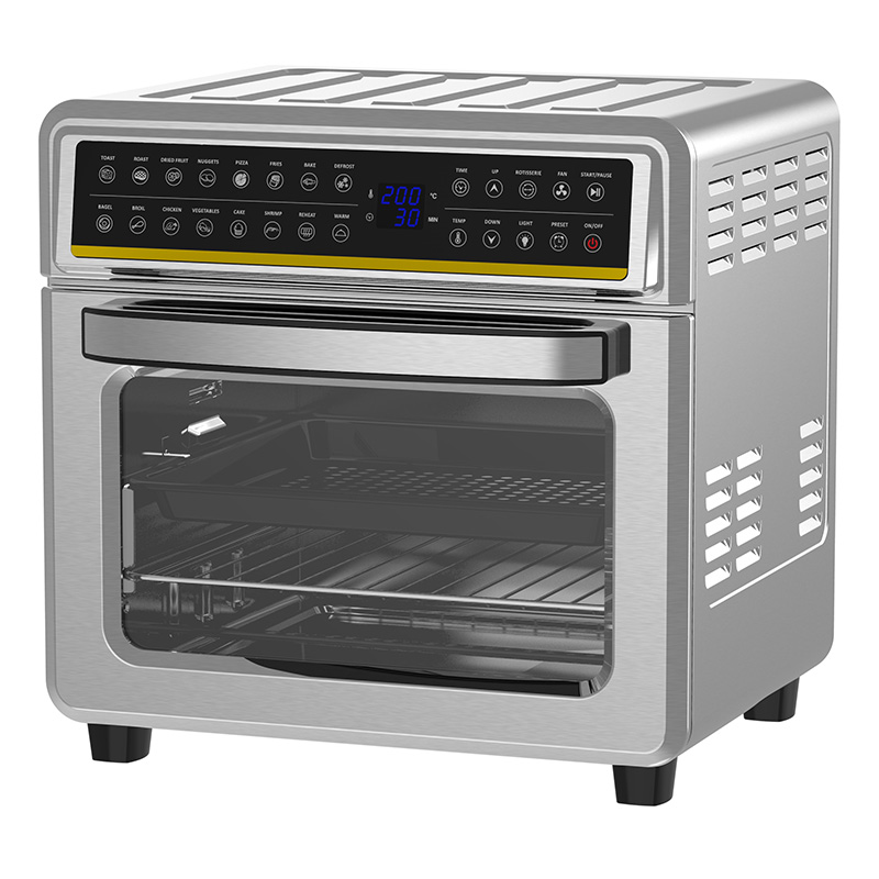 Commercial 24L 25L Large Stainless Steel Defrost Baking Oven Manual air Fryer Oven 23L Mechanical Broiler