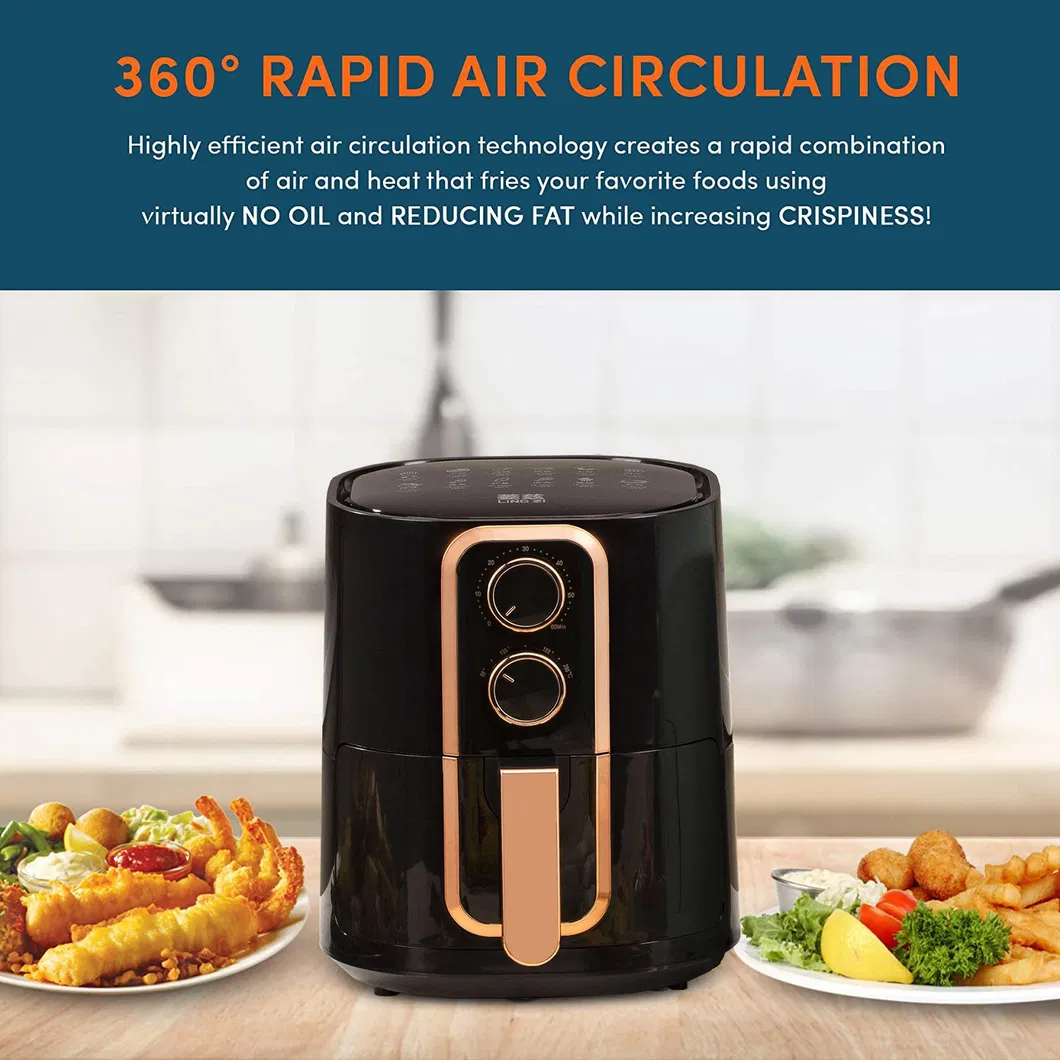 Smart Air Fryer Digital LCD Screen Multi Air Oven Healthy Commercial Air Fryer