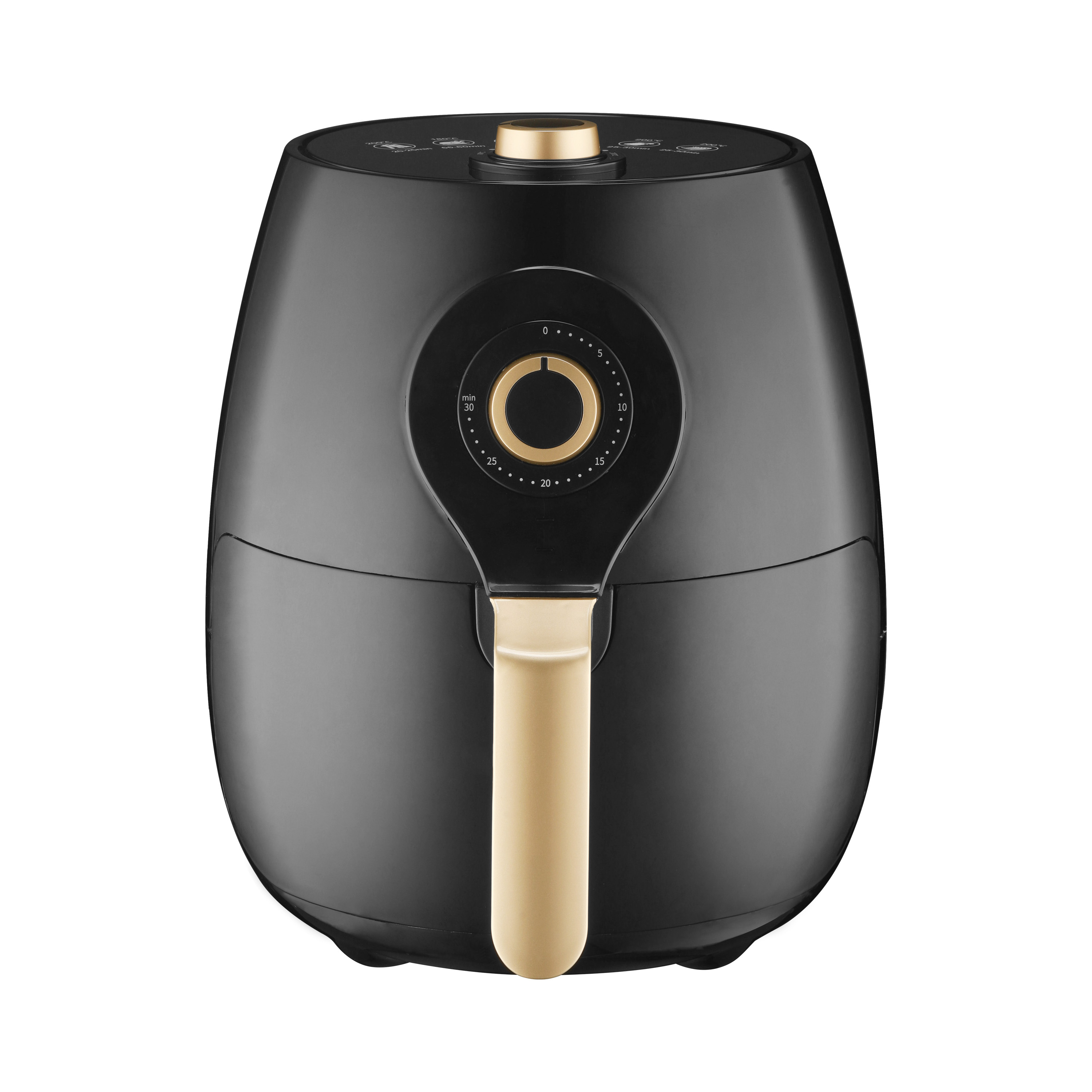 Hot Selling 5Litre Mechanical Air Fryer 1450W Powerful Manual Control Healthy Cooking Machine for Home Use