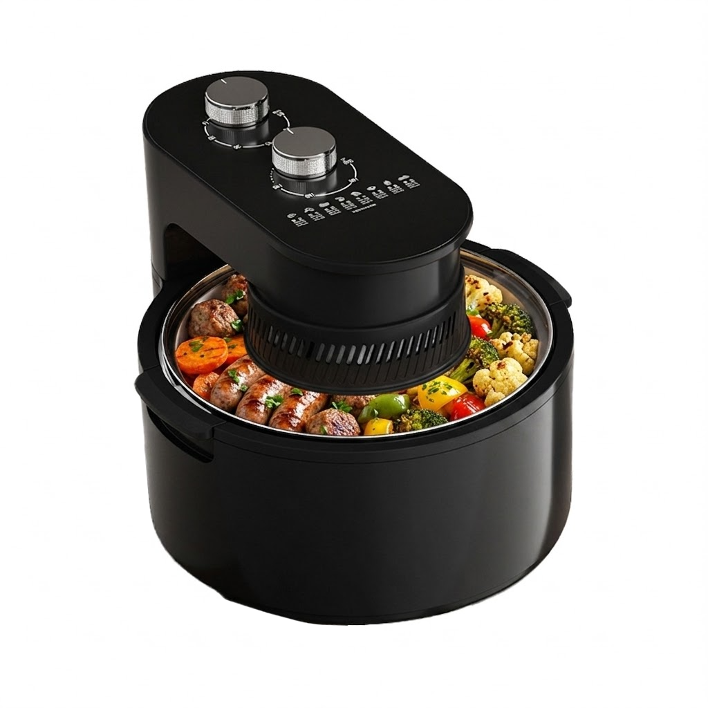 OEM/ODM Mechanical Air Fryer 7L Multifunctional Electric Hot Air Fryer for Household Kitchen Cooking