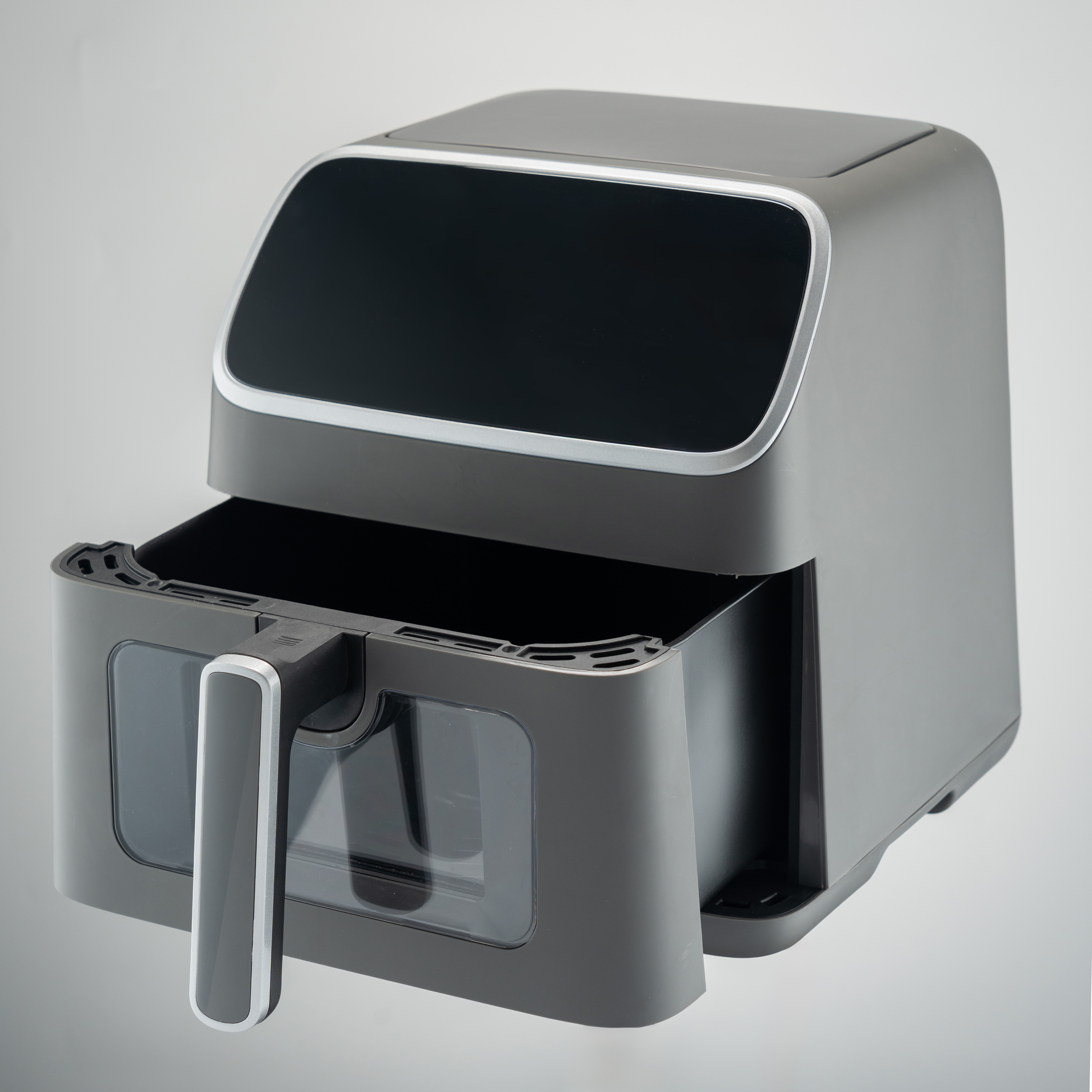 Classic 4.2L Mechanical Knob Air Fryer with High-Efficiency Digital Control Technology Square Tray for Family Cooking