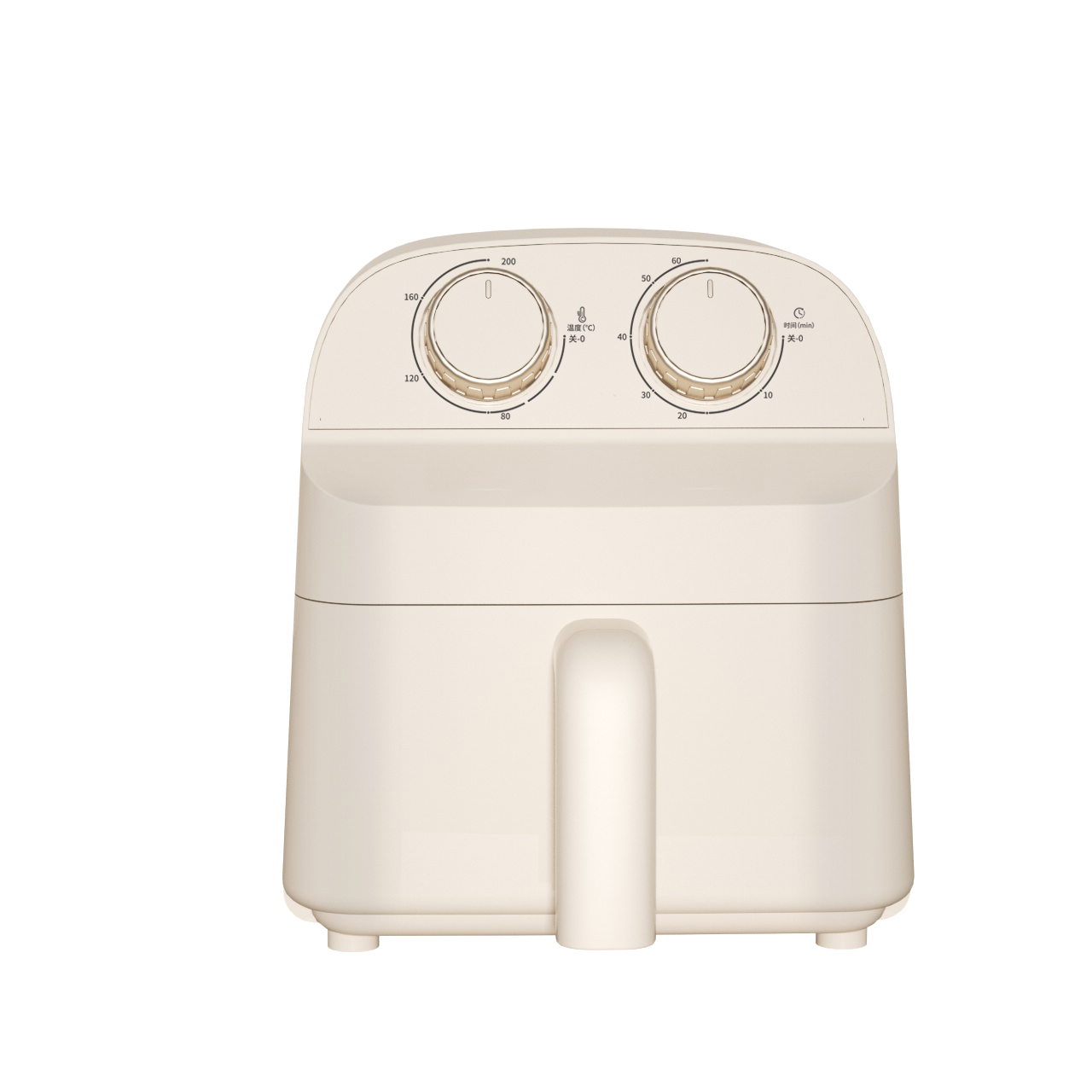Hot Sale 1.8L Air Fryer 1400W Large Square Automatic Oil-Free Cook Without Oil Plastic &amp; Mechanical Control