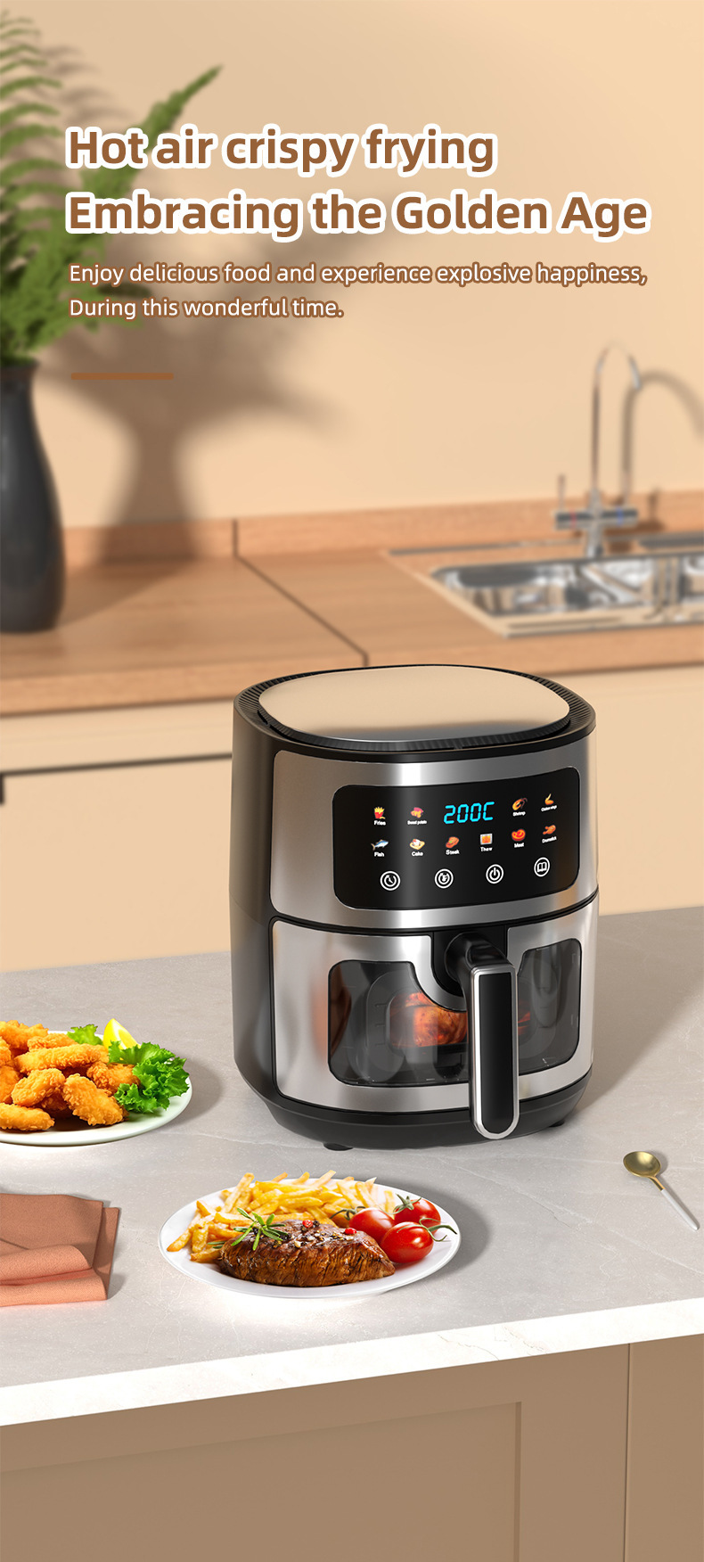 Home Appliance Cooker Open Lid