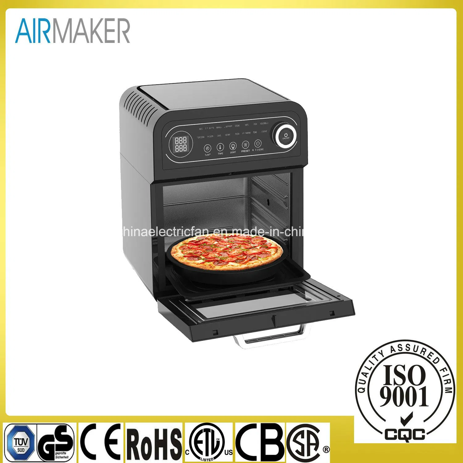 Commercial Appliance Electric Air Convection Fryer Halogen Oven for Home