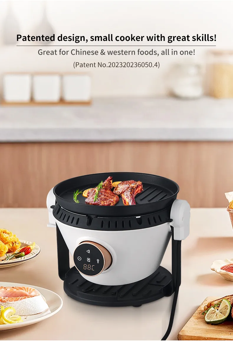 Commercial Air Fryer Digital Control Healthy French Fries Freidora De Aire Kitchen Appliances