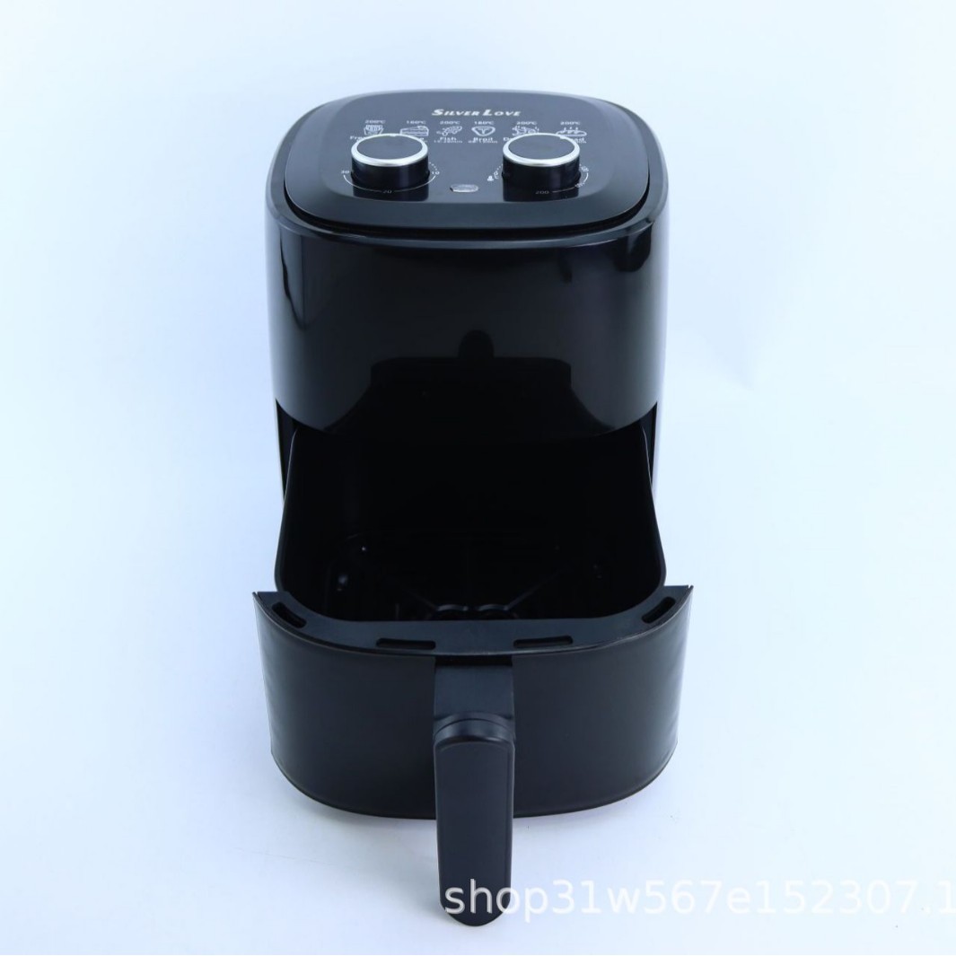 Large Capacity Home Kitchen Electric Power Source Air Fryer Classic Square Multi-Functional Smart Potato Chips Machine