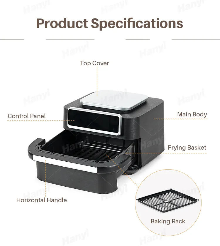 China 10L 2100W Commercial Electric Air Fryer for Home