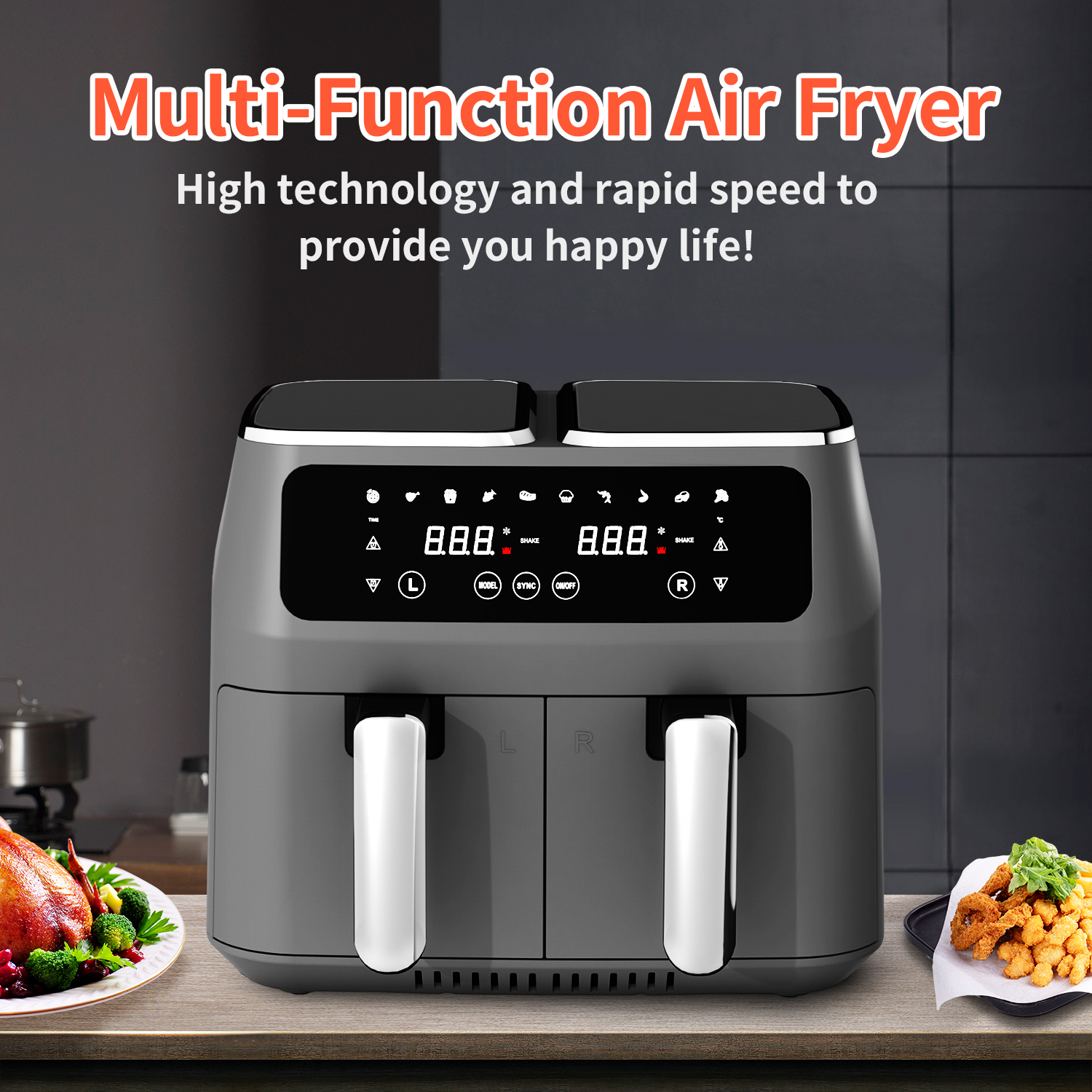 Air Fryer Detailing