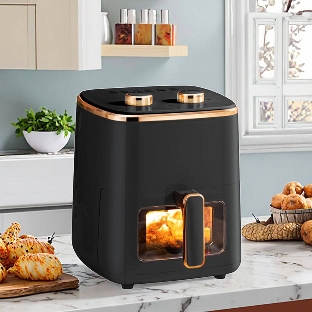 Multi-function 5.5 Liter Countertop air Grill Fryer with Basket