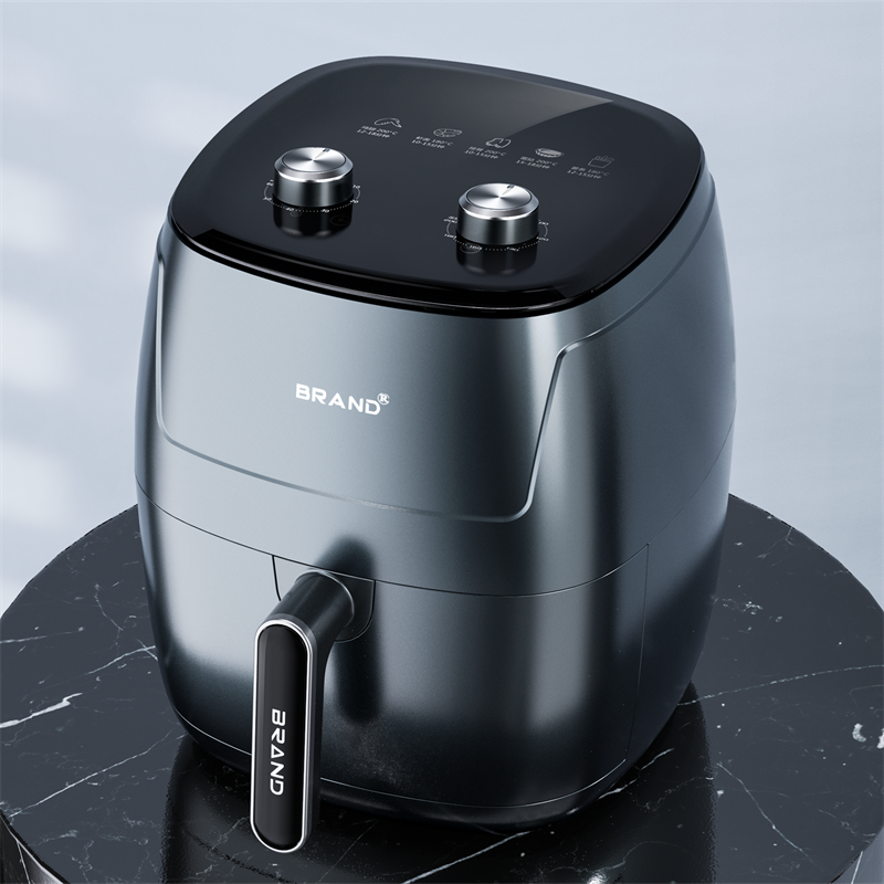 Online Shop Hot Sale Stainless Steel Air Fryer Oven Custom Oil Free Deep Fryer 5l 5.2l Air Fryer