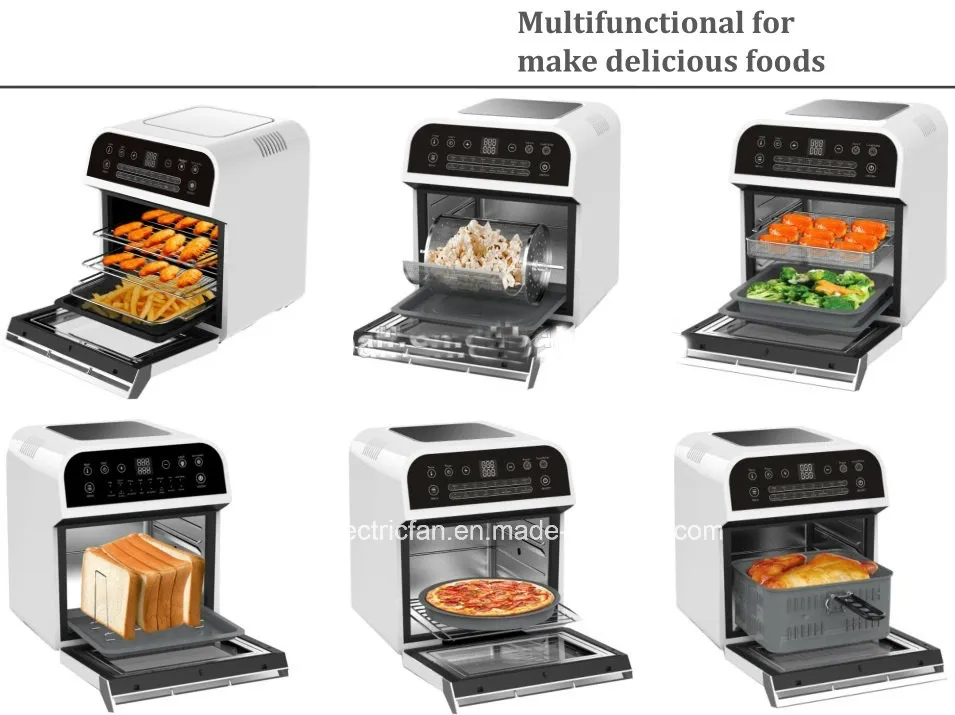 2022 New Designed Air Fryer Convection Toaster Oven with Rotisserie