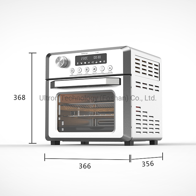 Best Digital Air Fryer Countertop Toaster Oven Air Fryer with Stainless Steel Body