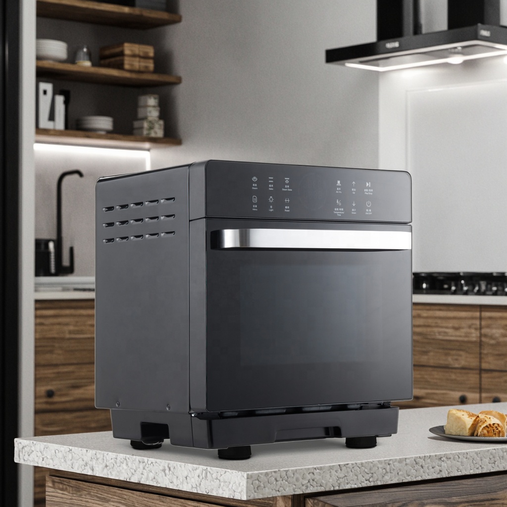 Multi-Functional 304 Stainless Steel 20L Electric Air Fryer Steam Oven App-Controlled Digital Control Overheat Household Outdoor