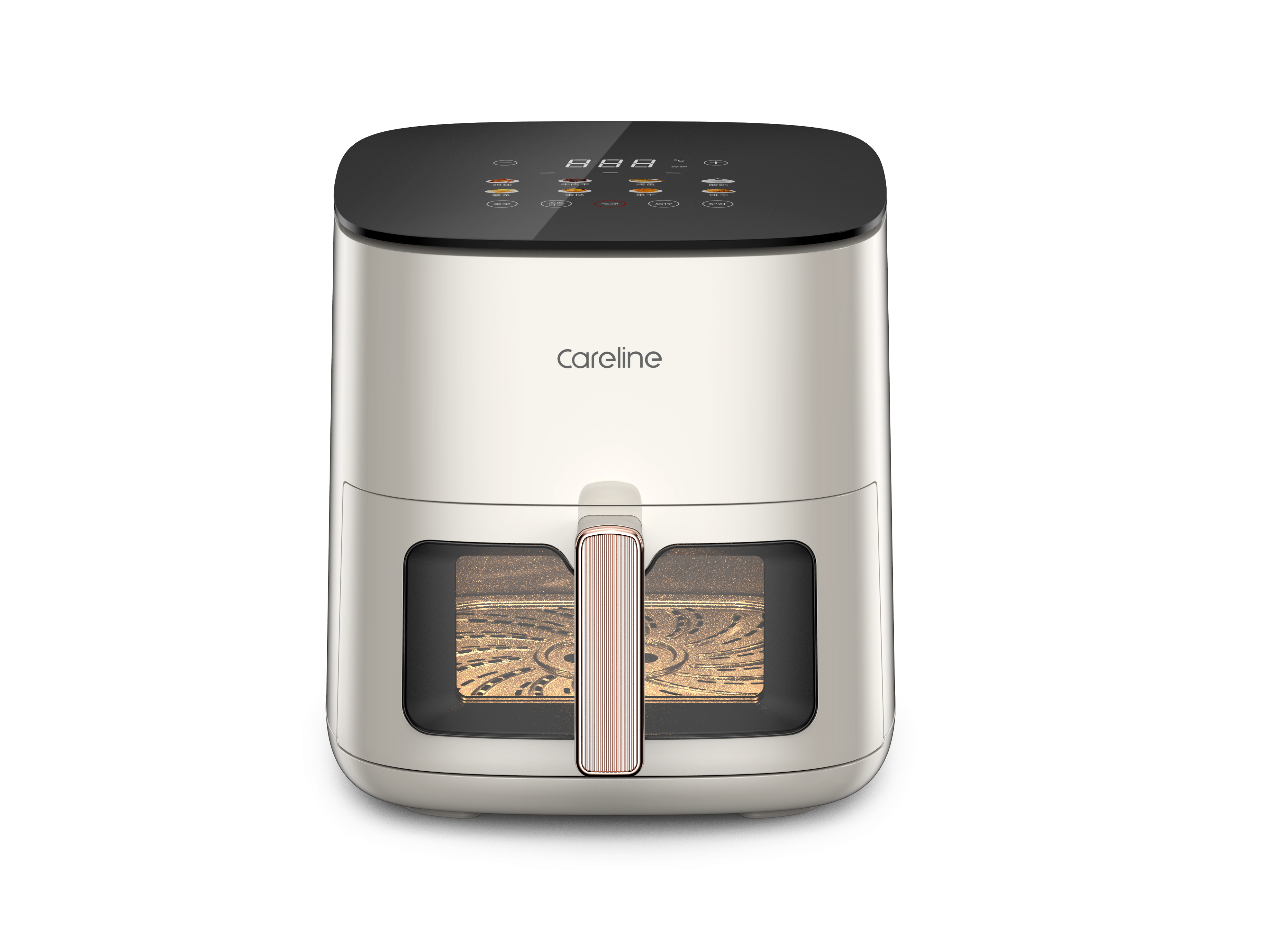 5L7L New Air Fryer Oil Free Large Capacity Electric Fryer Digital Control Kitchen Accessories Oven Customized Multi-function