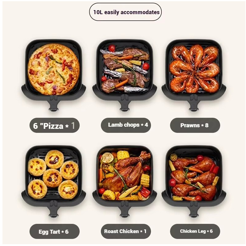 Air Fryer Control Panel
