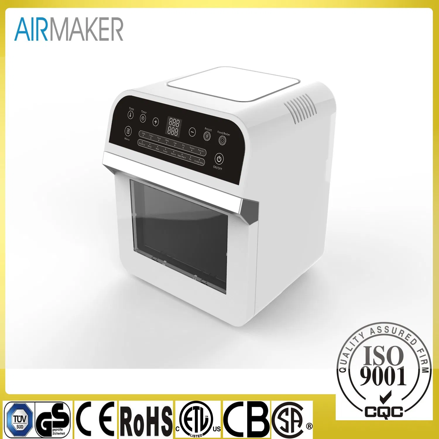 2024 New Designed Air Fryer Convection Toaster Oven with Rotisserie