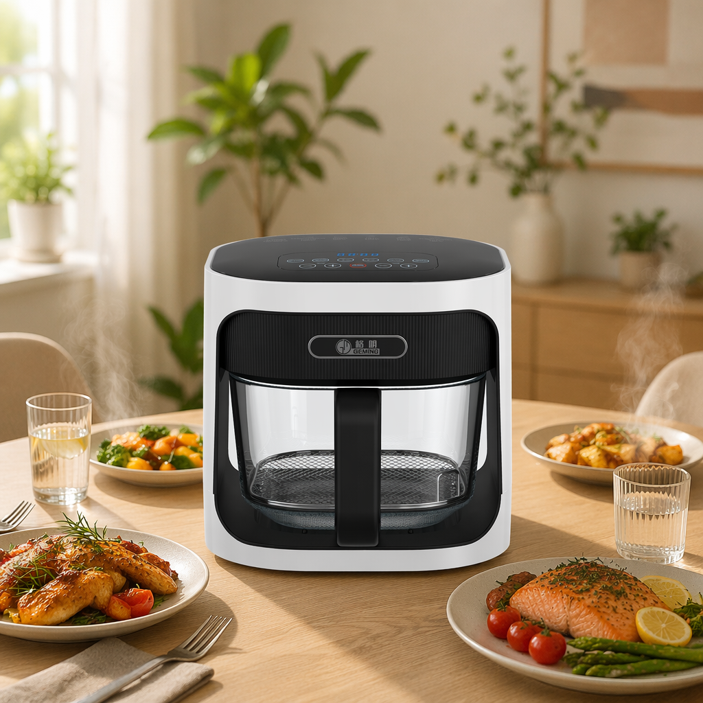 Attractive Factory Direct Selling Multi-function Touch Screen Air Fryer New Easy Clean 4.5L Electric Deep Oil-free Air Fryer