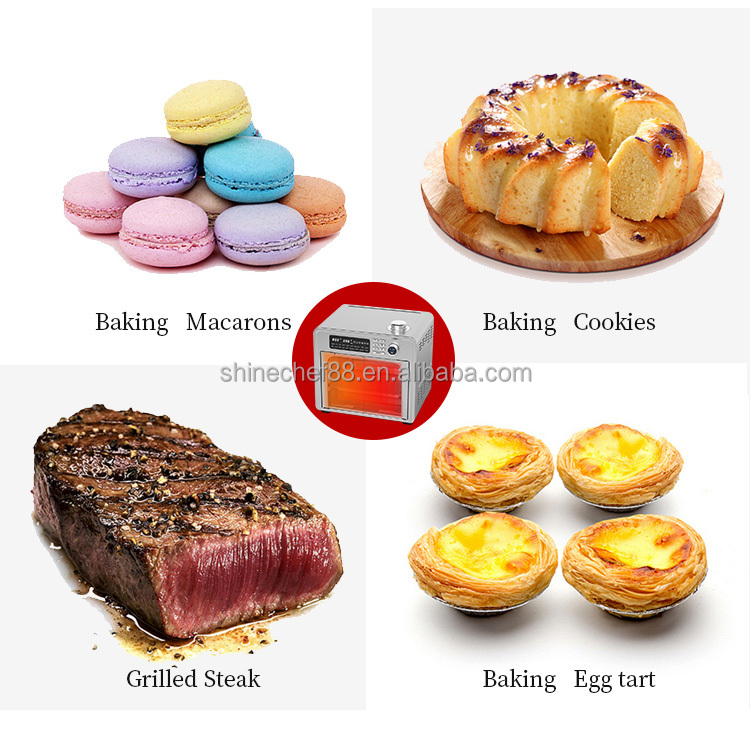 360 Degree High Speed Circulation Technology Air Fryer Oven Big Size Double Doors French Dutch Operating for Household Bake Warm