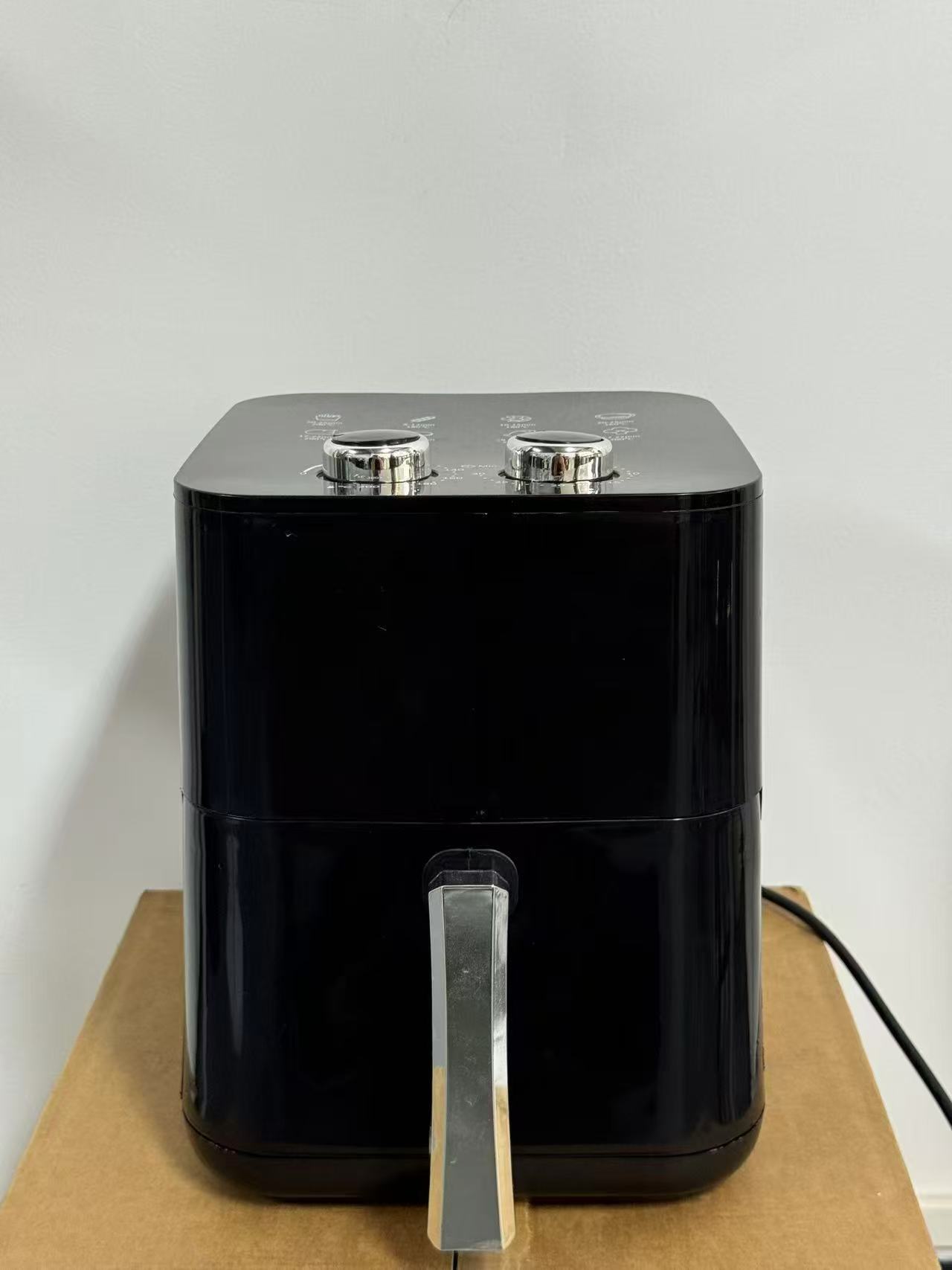 Wholesale Classic Square Plastic 3.5L Intelligent Electric Air Fryer with Mechanical Knob Control