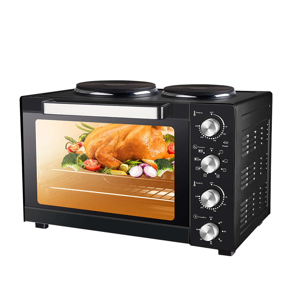 Factory Price 50L Electric Oven Stainless Steel Air Fryer Oven Electric Pizza Oven for Baking