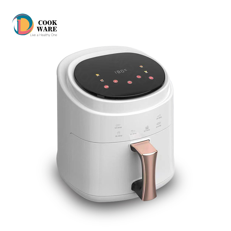 Healthy Life Style Electric New Oil Free Transparent Glass Non Toxic 6L 8L Digital Air Fryer