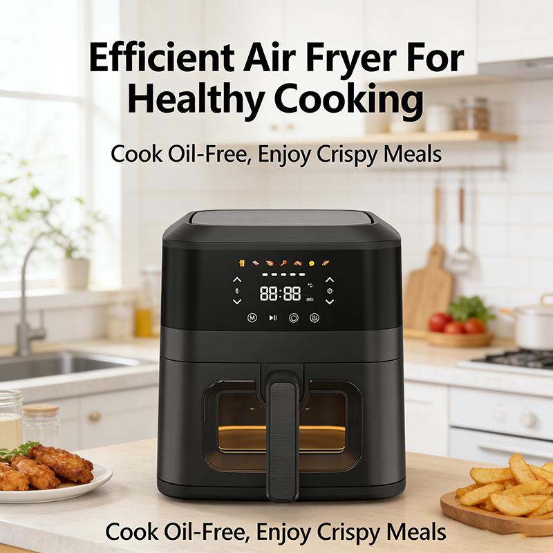 Selected Visual Home Air Fryer Customized Large Capacity Microwave Oven and Electric Oven Factory Wholesale