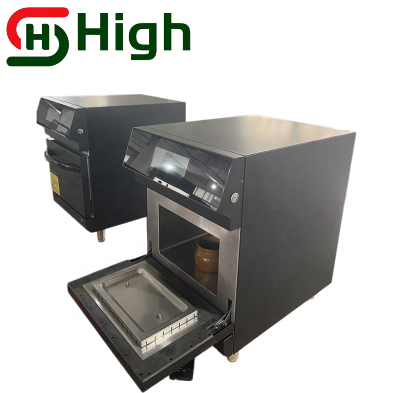 Microcomputer Temperature Control High Speed Oven As Microwave Proofer air Fryer for Lamb Chop Fish Fillet Cooking Equipment