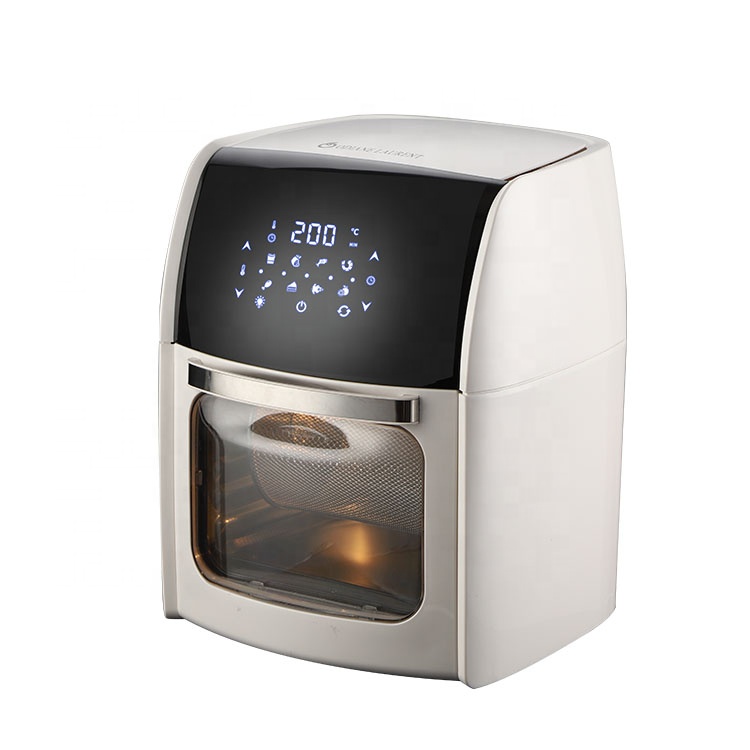 Large 12L Electric Air Deep Fryer Oil-Free Cooking with High Capacity for Household Use