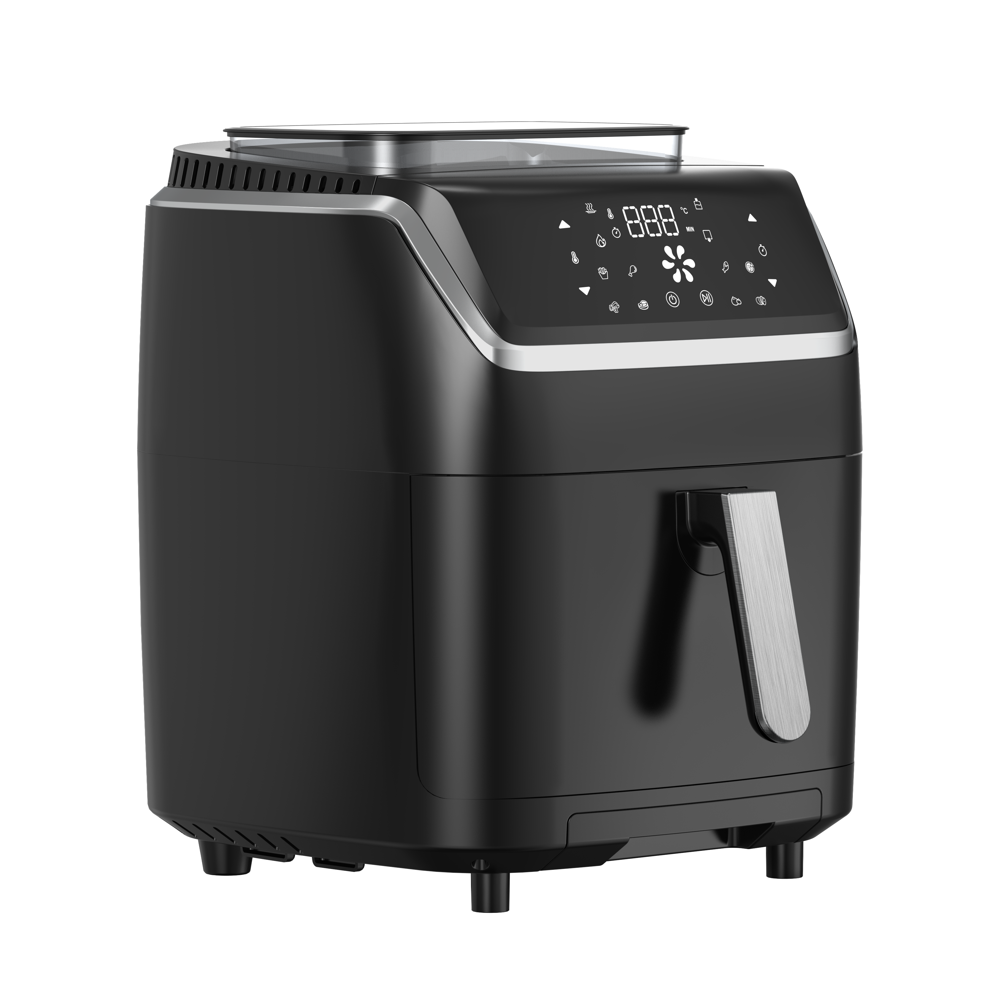 Simplified Set-up and Cook Faster Air Fryer Invisible Compact and Portable Industrial Air Fryer