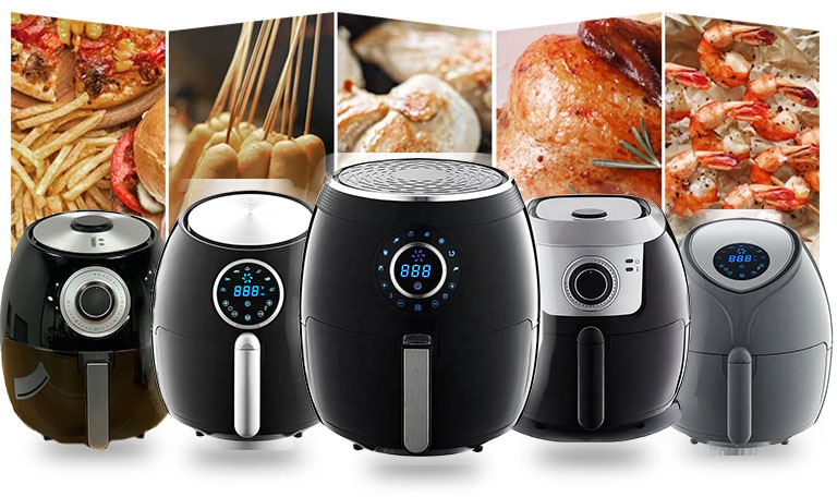 Commercial Grade air Fryer Home Used air Fryer for Sale No Stick No Oil 5.5L Digital air Fryer