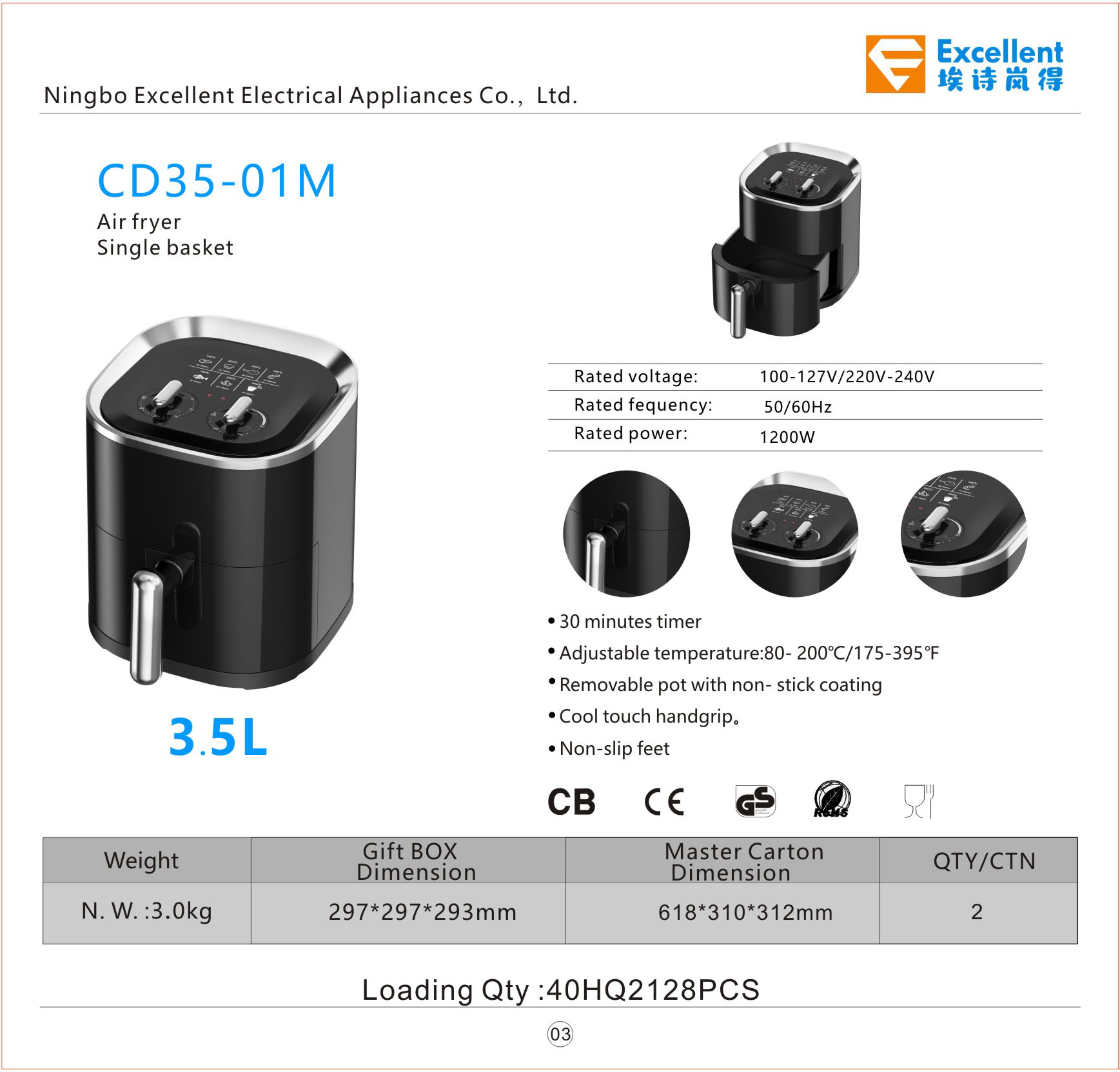 Air Fryer Details
