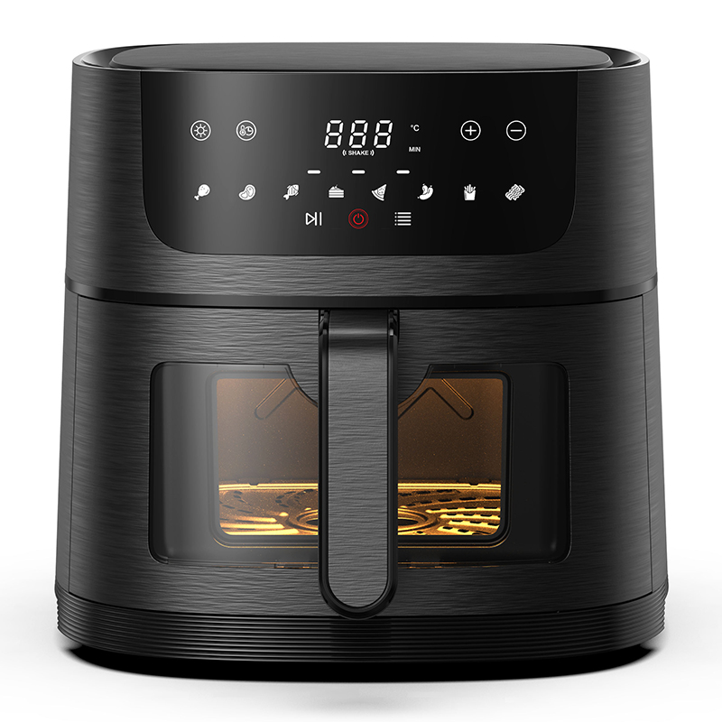 Air Fryer 6-in-1 Smart Programmes Health Air Fryer and Toaster ViewCook Window 5L Family Sized yet Compact Oil Free Fryer