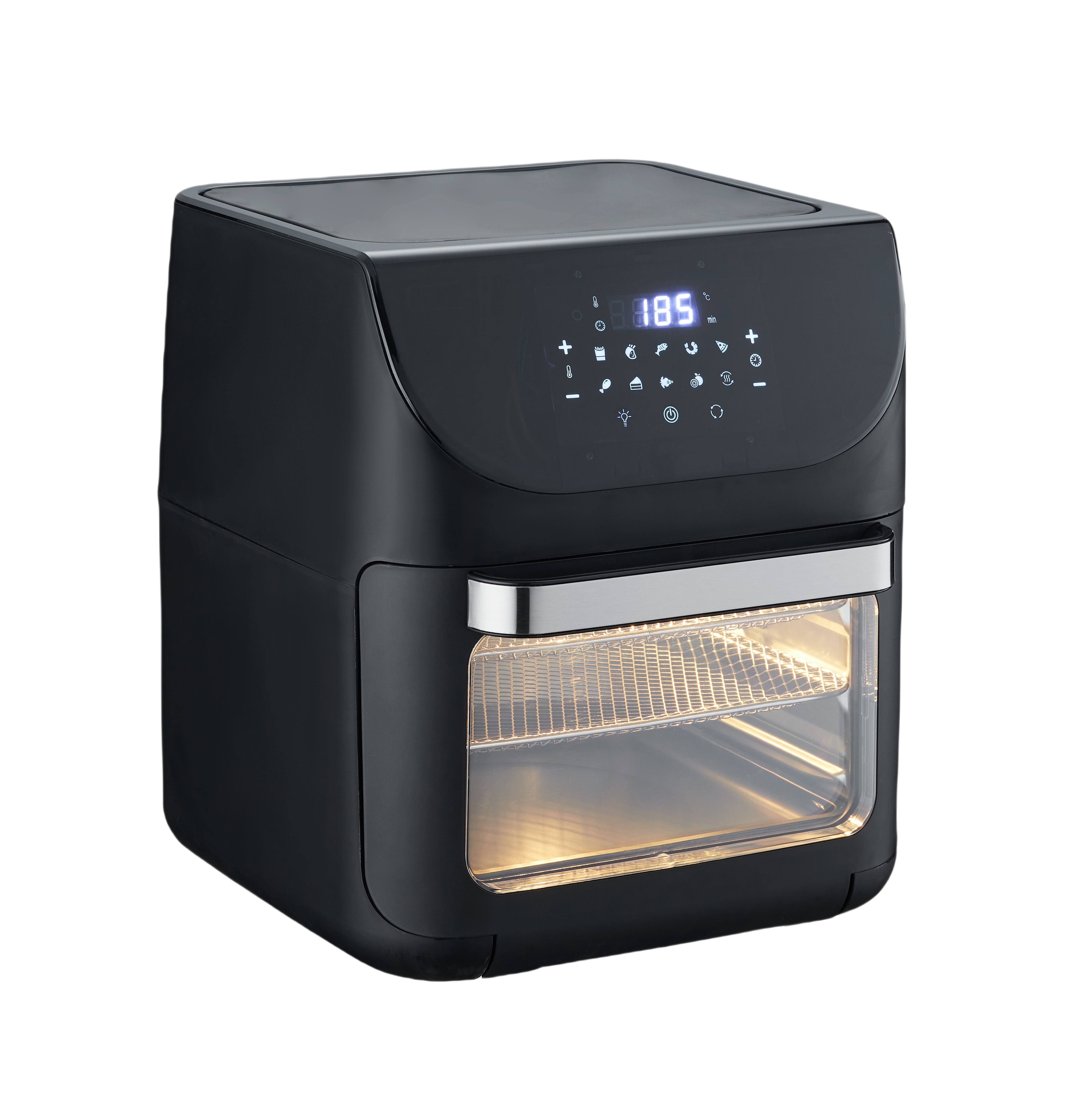 Smart 12L Capacity air Fryer Oil Free Digital air Fryer with Visible Window High Quality Electric Deep Smart Air Fryers