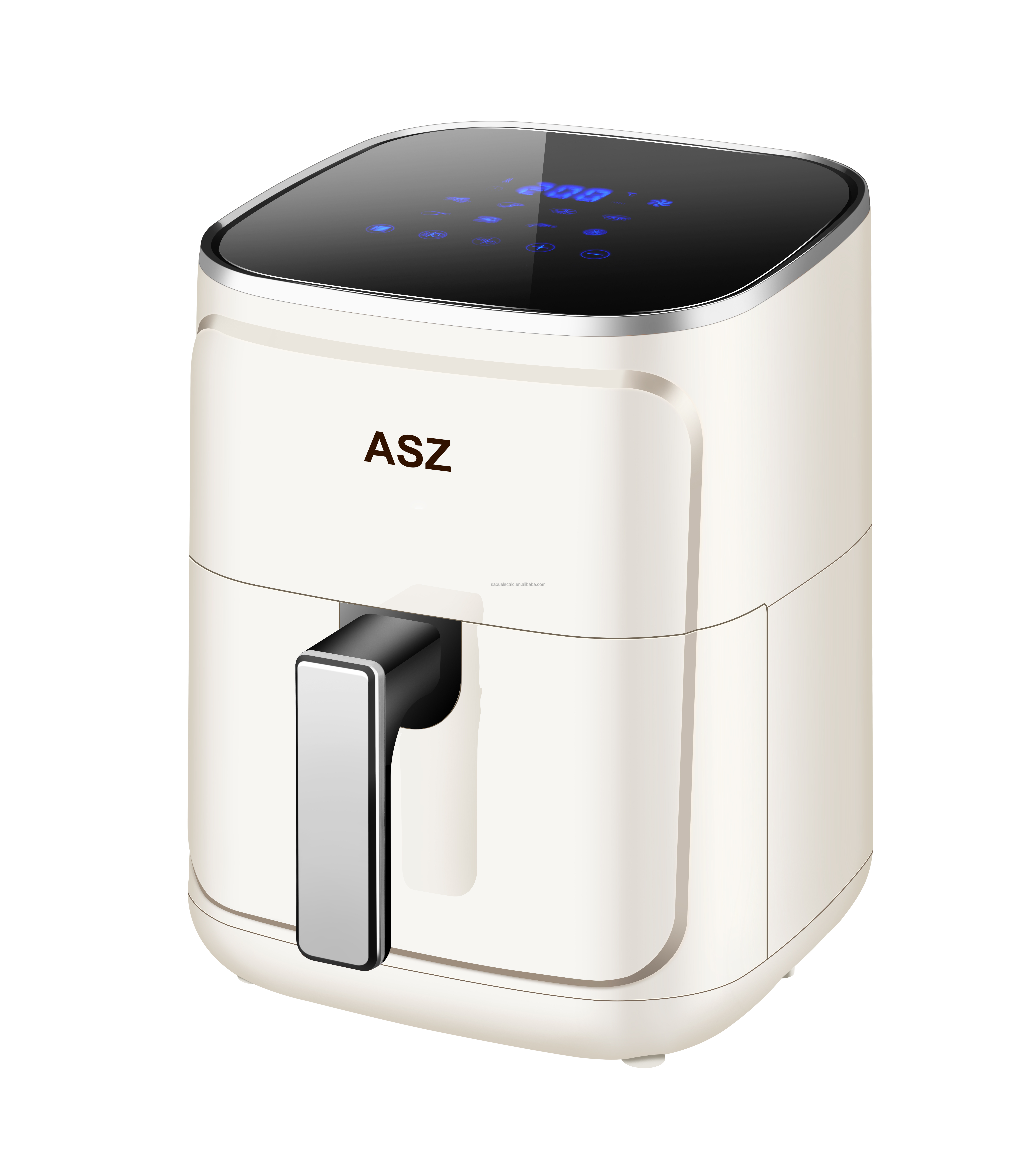 Touch Control Air Fryer Oven 1400W 4.7L PTFE Basket Fast Cooking Electric Commercial Digital air Fryer