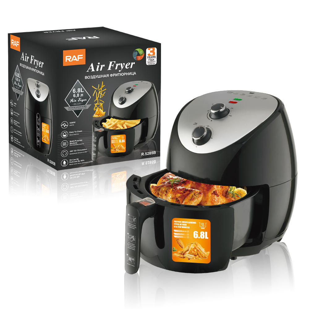 Compact Multi-Functional Dual Air Fryer Without Oil Deep Oil Free Hot Air Cooker Fryer Air Fryers 4.8L