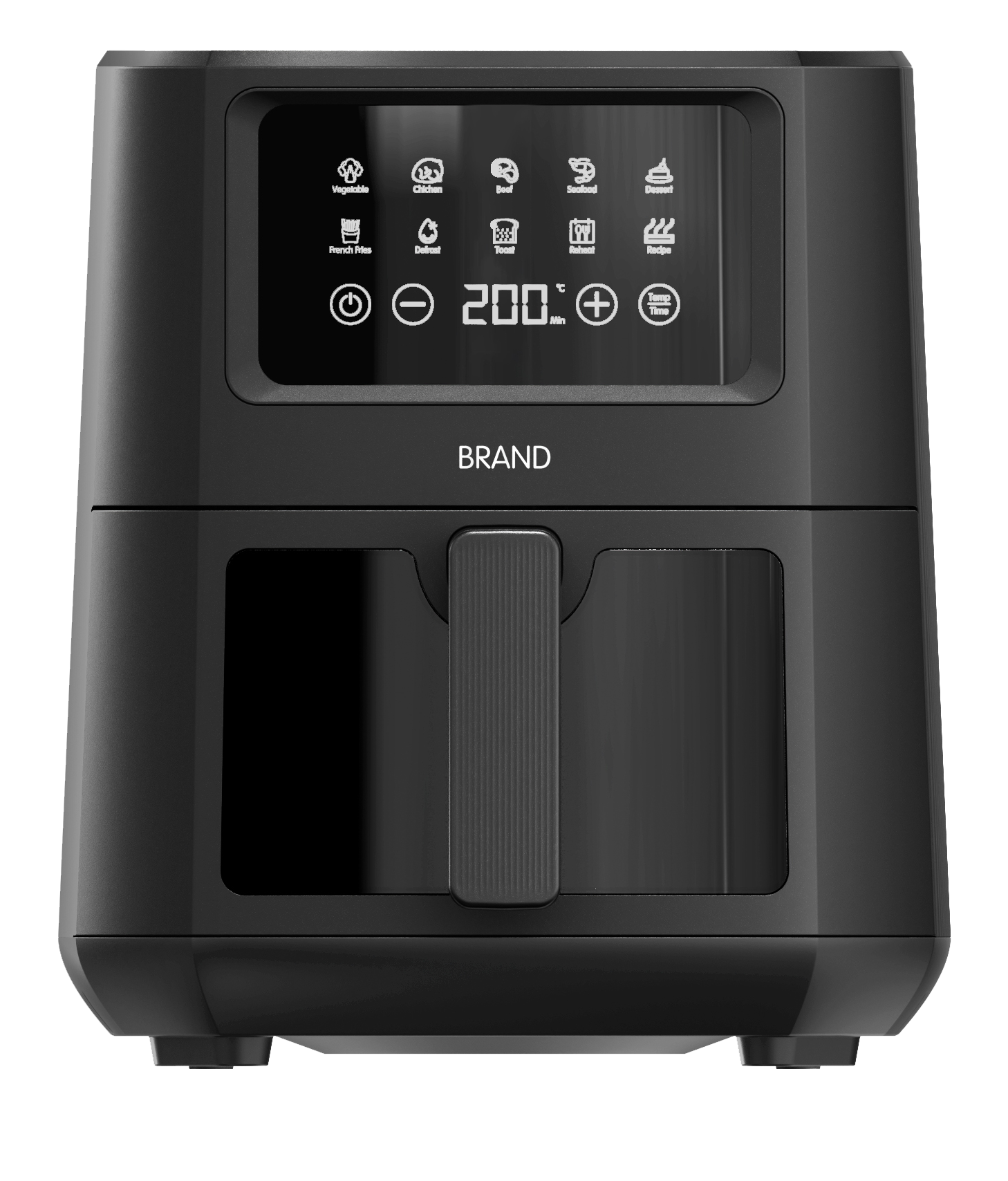 Convenient 1800W 10-in-1 7L Capacity Air Fryer for Quick &amp; Easy Meals With Nonstick &amp; Dishwasher Safe Basket