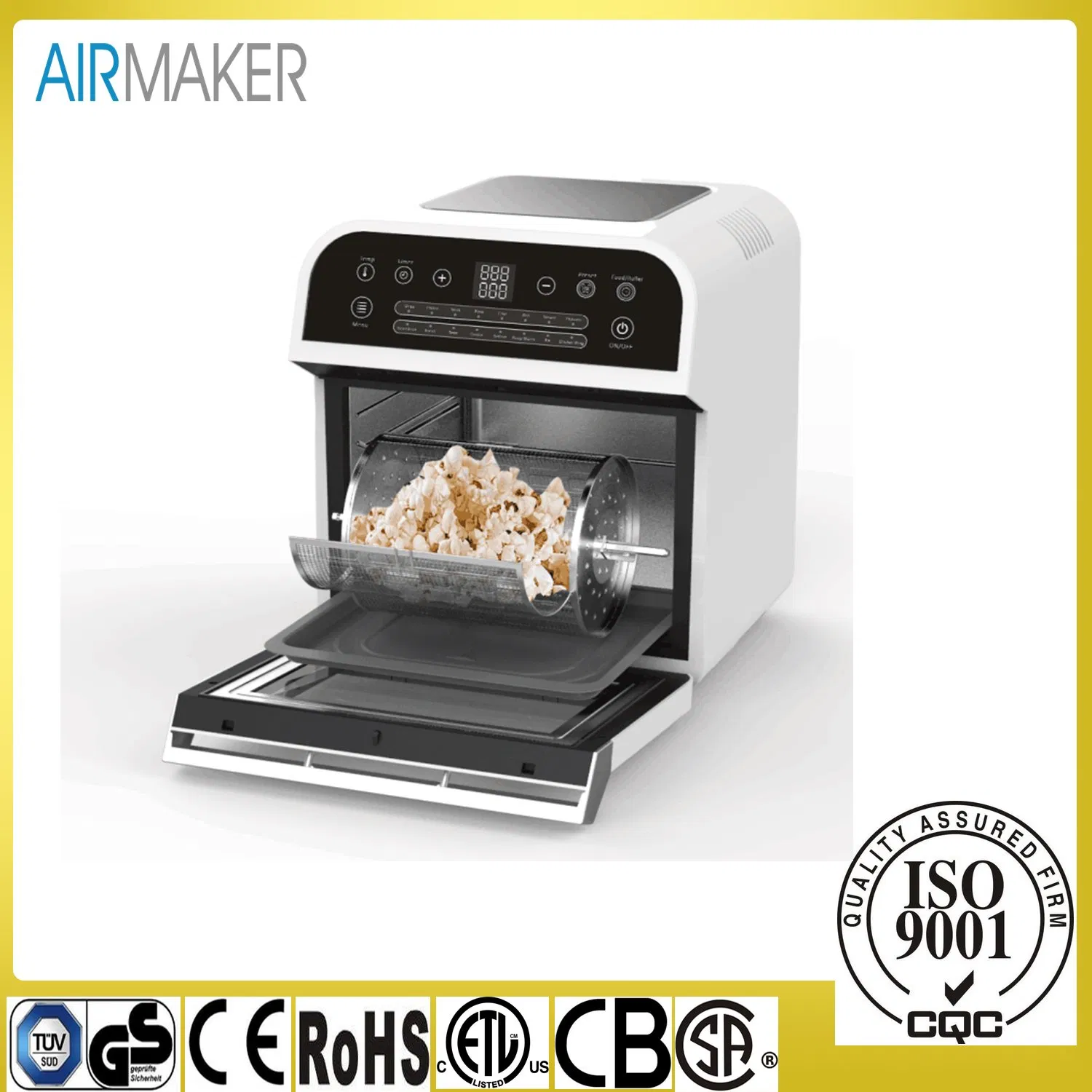 2024 New Designed Air Fryer Convection Toaster Oven with Rotisserie