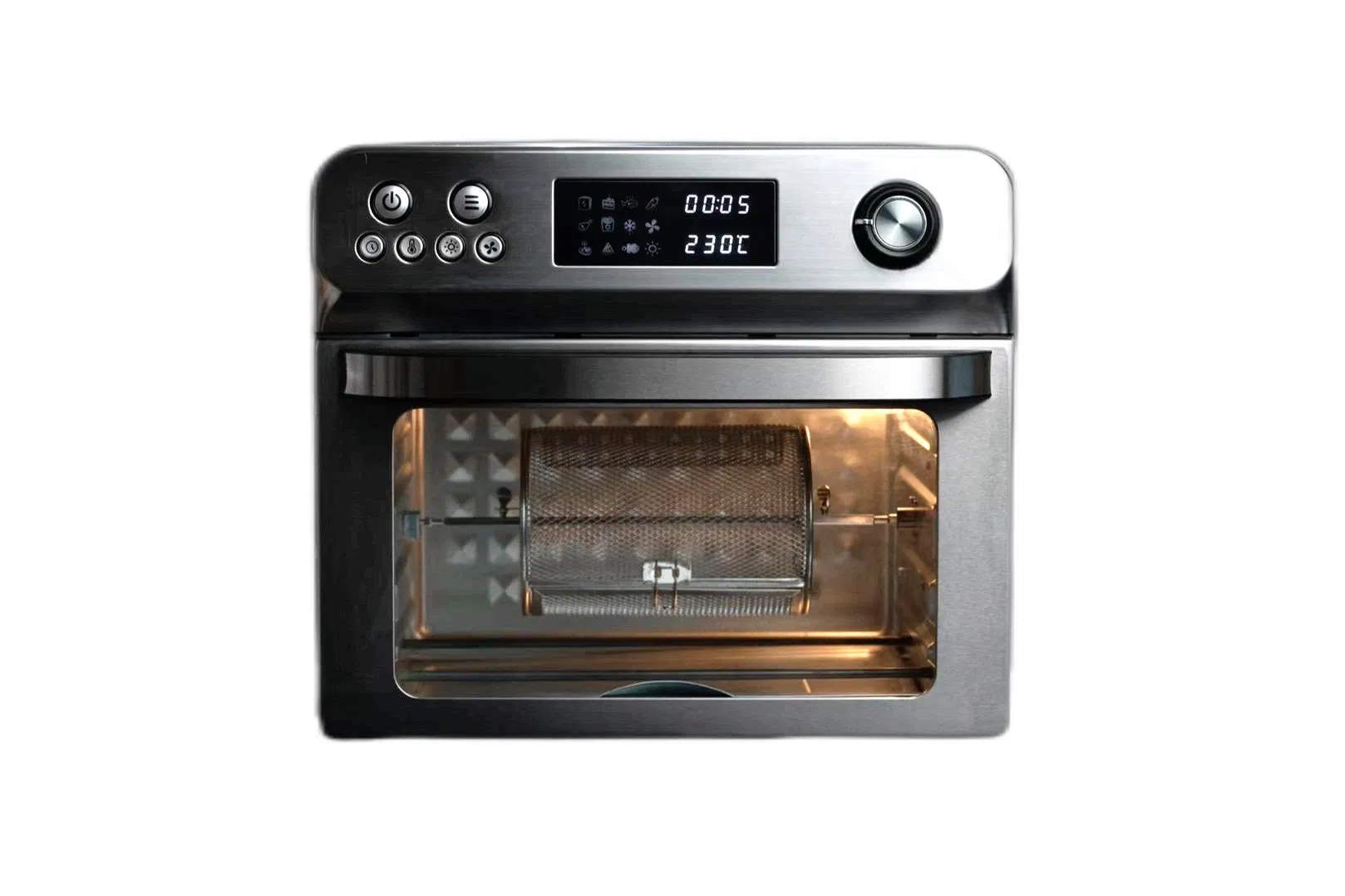 16L Convection Electric Air Fryer with Rotisserie