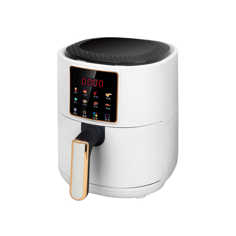 8L Stainless Steel air Fryer Without Smart Electric Digital Touch Screen Air Fryer Oil Free Professional Home Appliance air Frye