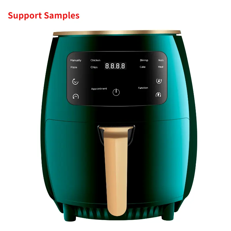 In Stock Customized 2400W 6l High-capacity Multi Functional Air Fryer Pot German Dual Digital Power Smart air Fryers