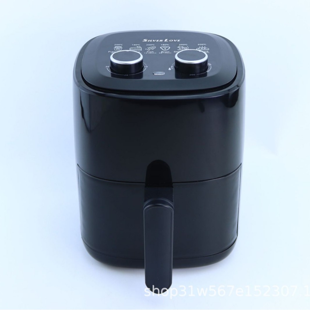 Large Capacity Home Kitchen Electric Power Source Air Fryer Classic Square Multi-Functional Smart Potato Chips Machine