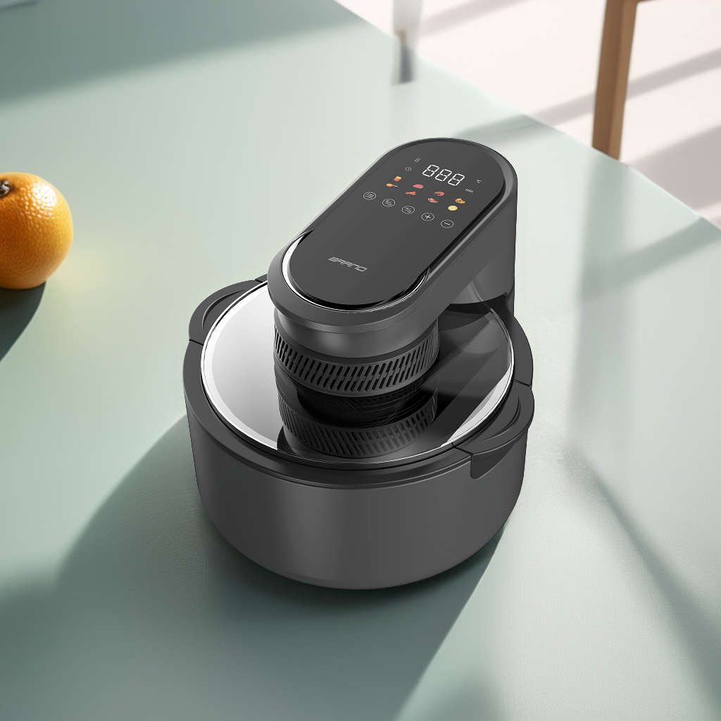 Multi-function With Visual Window 1200W 5.5 Liter Electrical Kitchen Appliance Commercial Electric Digital Air Fryer