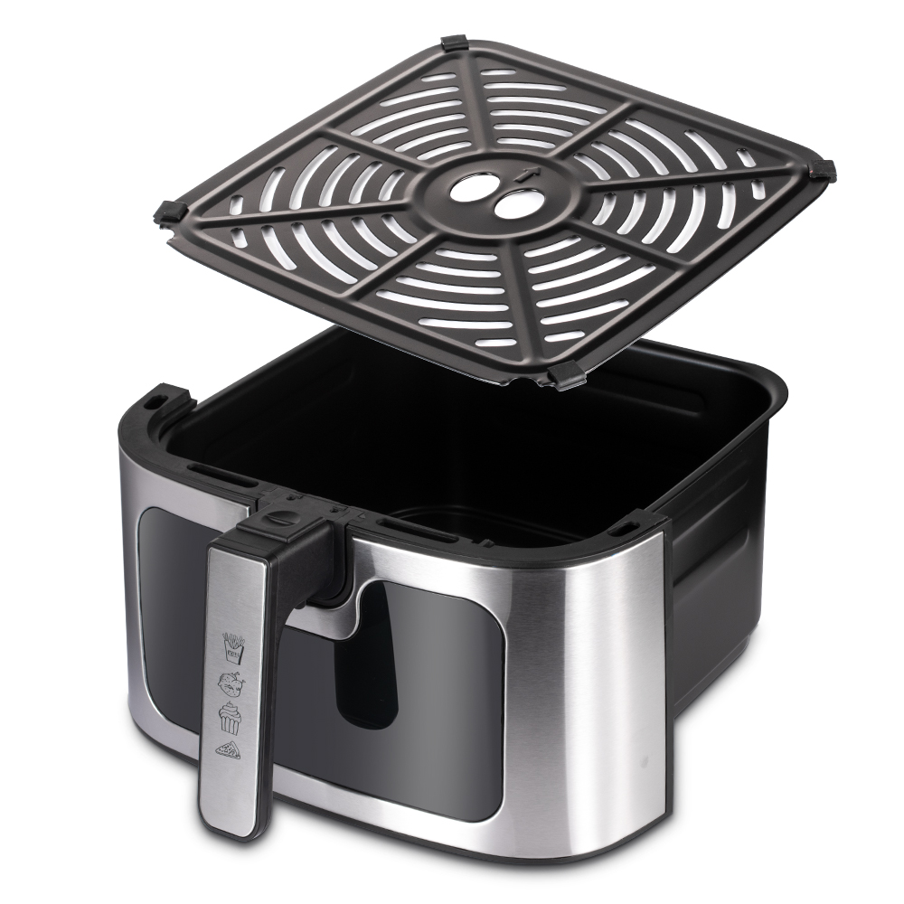 AKANE A.5387 1700W 8L Air Fryer Freidora de aire Digital Touch Screen 360° Air Circulation Metal Inner Cavity