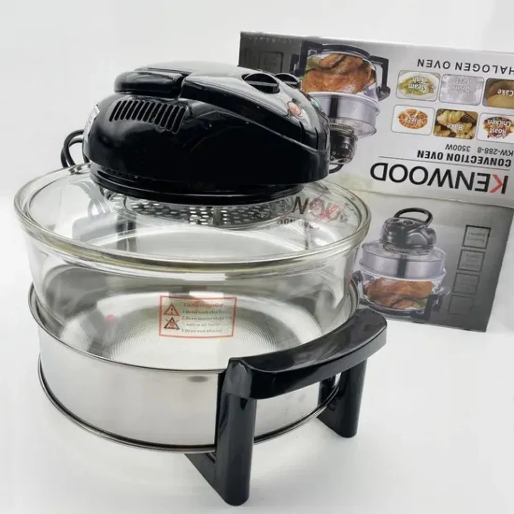 Oven Cooker Glass Cooking Bowl Air Fryer Convection Kitchen Countertop