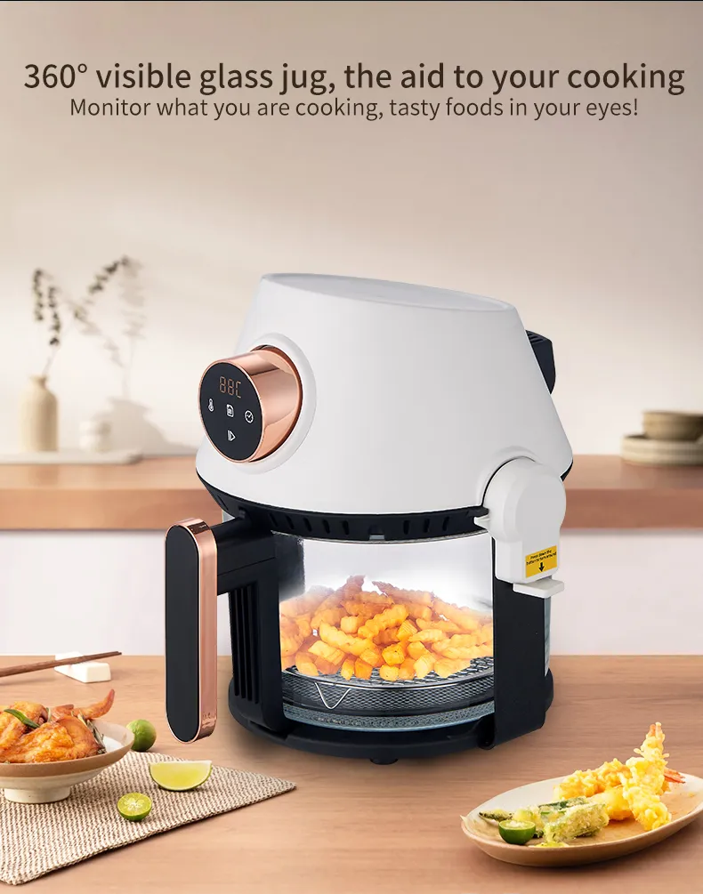 Commercial Air Fryer Digital Control Healthy French Fries Freidora De Aire Kitchen Appliances