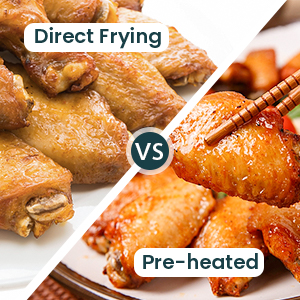 Preheating process illustration